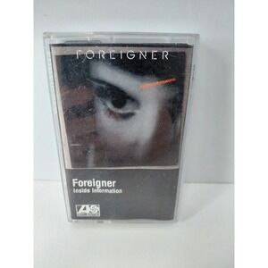 Foreigner Inside Information Cassette Tape 1987